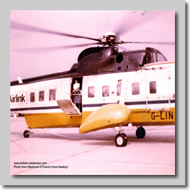 Stephanie on Airlink duty